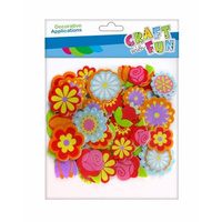 OZDOBA EVA KWIATEK SAMOPRZYLEPNE