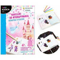 NAKLEJKI DO WYDRAPYWANIA MAGICZNY ŚWIAT KIDEA