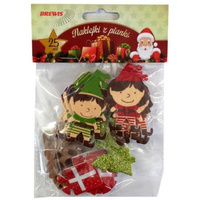 NAKLEJKI Z PIANKI 25SZT SKRZAT