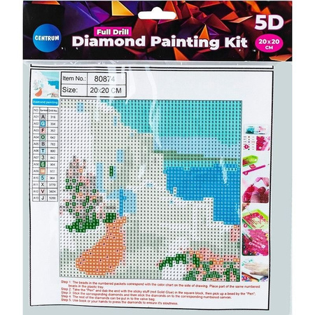 MOZAIKA DIAMENTOWA PEŁNA 20x20 cm CAT & LAKE 80874 CENTRUM (36)