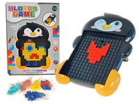 Układanka z klocków, wtykanka, pingwin 26,5x20x4cm; 27x20x4cm, Box (3/625372 )