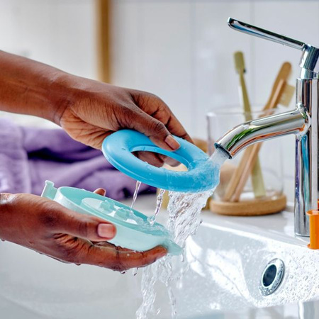 Klocki Lego Duplo Zabawa w kąpieli: pływająca czerwona panda 10964