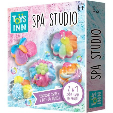 Spa Studio Flower świece i kule do kąpieli STnux