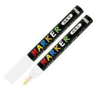 Marker akrylowy 1-2 mm, biały, MG