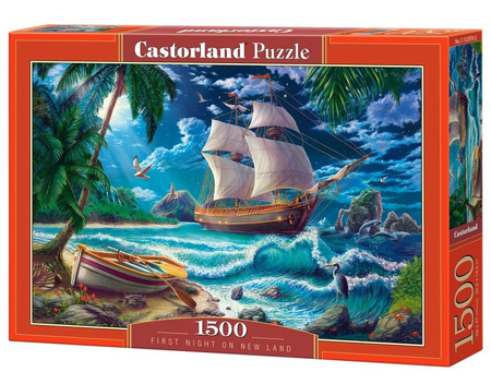 Castorland Puzzle 1500 el. First Night On New Land
