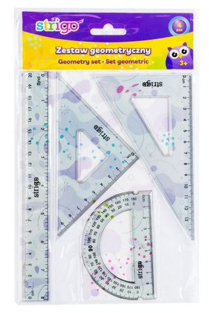 ZESTAW GEOMETRYCZNY 20cm Strigo