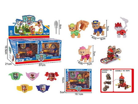 PIESEK DO SKRECANIA (psi patrol) 5WZ. BZ5076