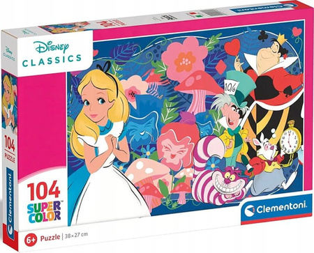 Puzzle 104 el. Alice in Wonderland