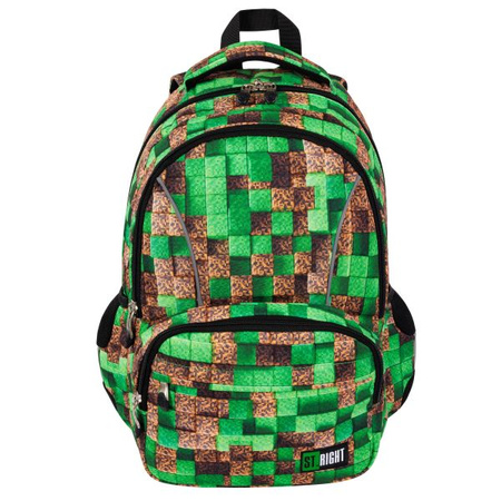 PLECAK SZKOLNY STRIGHT BP-76 PIXEL CUBES