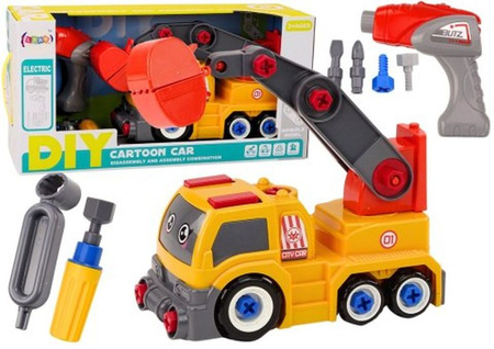 CIĘŻARÓWKA Z DŹWIGIEM DO ROZKRĘCANIa