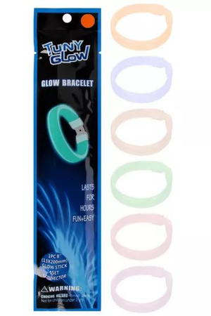 BRANSOLETKA FLUORESCENCYJNA 6X27 MIX6 MC SASZETKA