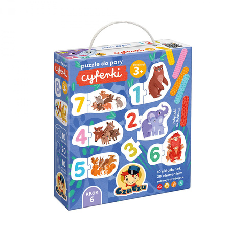 CzuCzu Puzzle do pary Cyferki