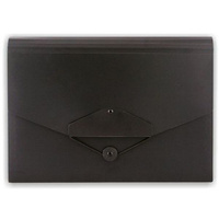 Aktówka czarna z 12-ma przegródkami PP-4304