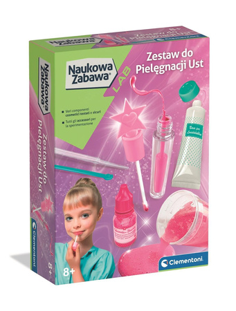 Naukowa Zabawa. Balsam i błyszczyk Clementoni