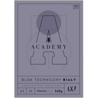 Blok techniczny A3 10 240g ACADEMY