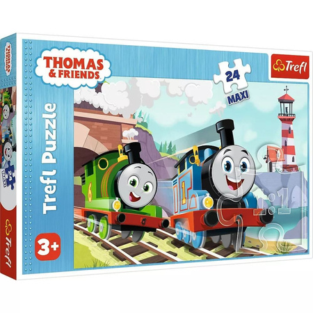 Puzzle 24 el. Maxi -Tomek i Percy na torach- Tomek i Przyjaciele