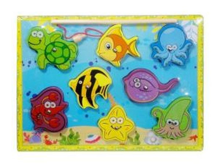 RYBKI DREWNIANE MAGNETYCZNE Q7350