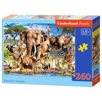 Castorland Puzzle 260 el. Savanna Animals