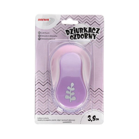Dziurkacz ozdobny 3.8 cm D38-68 Gałązka