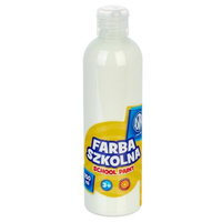 Farba Szkolna Plakatowa 250ml Biała Astra