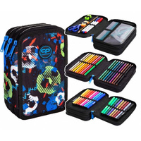 COOLPACK - JUMPER 3 - PIÓRNIK POTRÓJNY Z WYPOSAŻENIEM - FOOTBALL BLUE