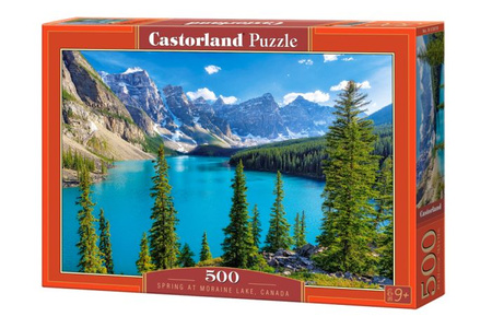 Castorland Puzzle  500 el. Spring at Moraine Lake, Canada