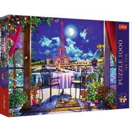 PUZZLE 1000EL PREMIUM PLUS PARYŻ W BLASKU KSIĘŻYCA