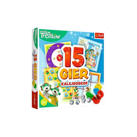 Kalejdoskop 15 Gier. Rodzina Treflików Trefl