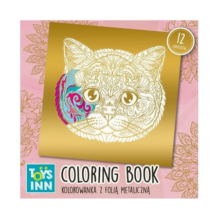 Obrazki metaliczne gold/silver, 12 szt