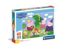 PUZZLE 60 EL SUPER KOLOR Peppa Pig