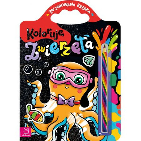 Koloruje zwierzęta. Zaczarowana kredka