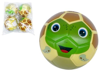 PIłKA MIękKA  Żółwik (4 SZT.=1 FOLIA)