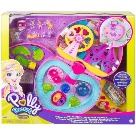 Polly Pocket Zestaw Park Rozrywki Plecak GKL60