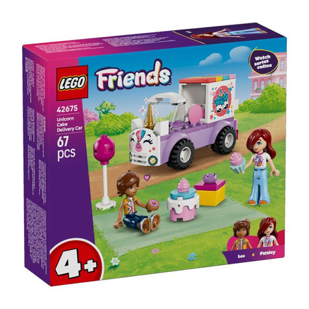 Klocki LEGO Friends Jednorożcowa dostawa tortu 42675