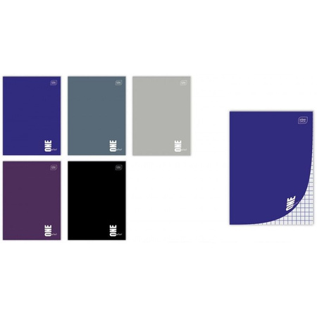 Notes A6 50kartek, kratka # 70g One Color