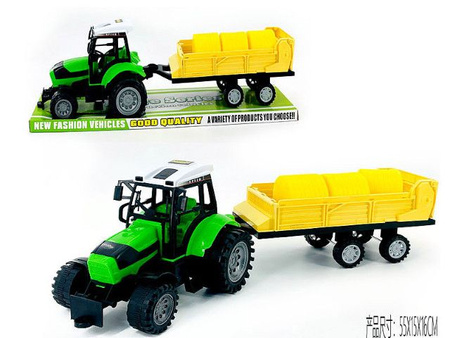 TRAKTOR Z MASZYNĄ 55CM