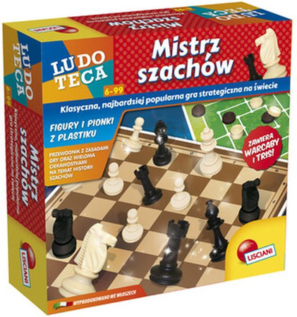 Gra Mistrz Szachów Ludoteca Lisciani