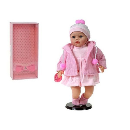 lalka różowa dziewczynka z polskim