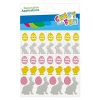 OZDOBA EVA WIELKANOC SPRZYL 37SZT CF