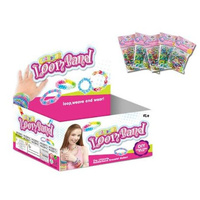 Gumki do tworzenia bransoletek 300 szt, loom bands