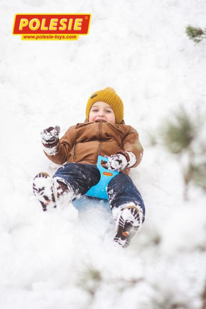Ślizg zjazdowy mini Polesie