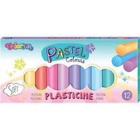 Colorino Plastelina Pastelowa 12 kolorów @