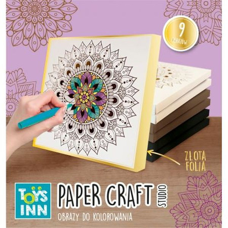 Obrazy do malowania Mandala - 9szt