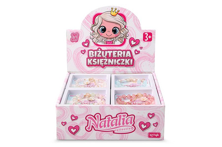 ZESTAW BIŻUTERII NATALIA 12 SZT/DISP