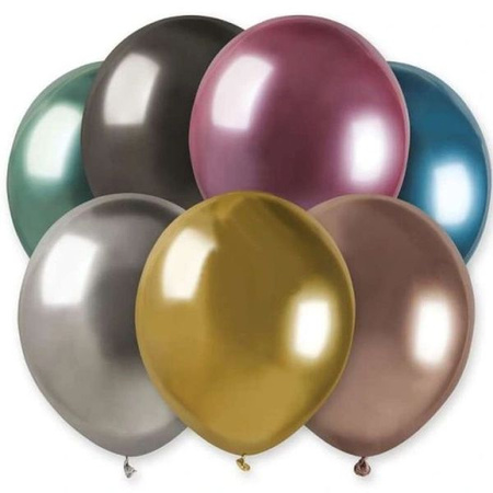 Balony AB50 shiny 5' - mix kolorów/ 100 szt.