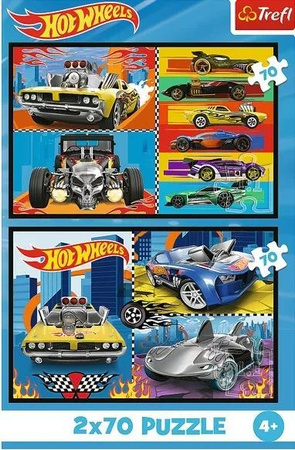 PUZZLE 2X70 Hot Wheels