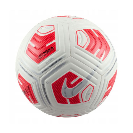 Piłka nożna Nike Strike biało-czerwona  