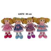LALKA szmacianka 30CM mix