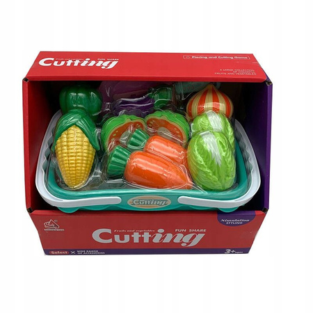 Warzywa do krojenia w koszyku 25x15x19,2cm