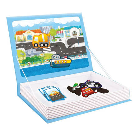 Książka magnetyczna puzzle pojazdy SP85300 53006